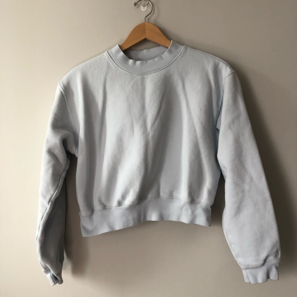 TNA Cozy AF Baby Blue Size Med - Picture 1 of 6